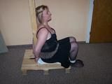 Miri sit and tied