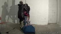 Lady Lana - Sleepingbag slave!