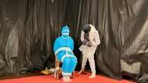 Igelit sack on a head, drastic breathplay