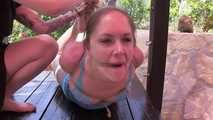 Another Hard Bondage Challenge for Rachel Adams - tied by Rija Mae
