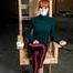 1003 Amber and the Wooden chair