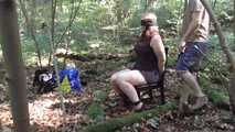 Ivana roped on chair 1/2