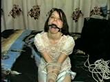 RING-GAGGED, MOUTH STUFFED, DROOLING & GAG TALKING PIPER (D28-01)