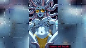 Gol Busty Alien Fantasy Animation V2