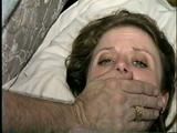 24 Yr OLD FRENCH GIRL HANDGAGGED, MOUTH STUFFED, WITH HANDS TIED (D40-11)