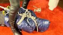 Sébastien's extremely hard breathplay in hogtie.