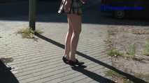 069019 Tiffany Takes A Very Daring Pee In The Street