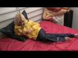 Get 2 Videos with Jenny from our 2011 Archive enjoying her Shiny Nylon Rainwear