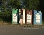 dispose garbage