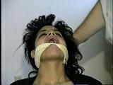 TIT TIED, MOUTH STUFFED, CLEAVE GAGGED LITTLE LATINA HOSTAGE (D28-5)