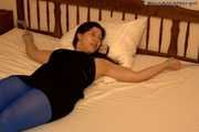 Kim - Tied up in the hotel