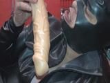 Blow big dildo 