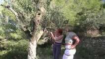 Bondage Walk in the spanish Woods for Zoey Ziptie and Melodie