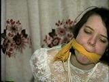 FEISTY, CLEAVE GAGGED, HOG-TIED HOSTAGE PIPER (D23-5)