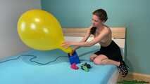 topless pump2pop five balloons
